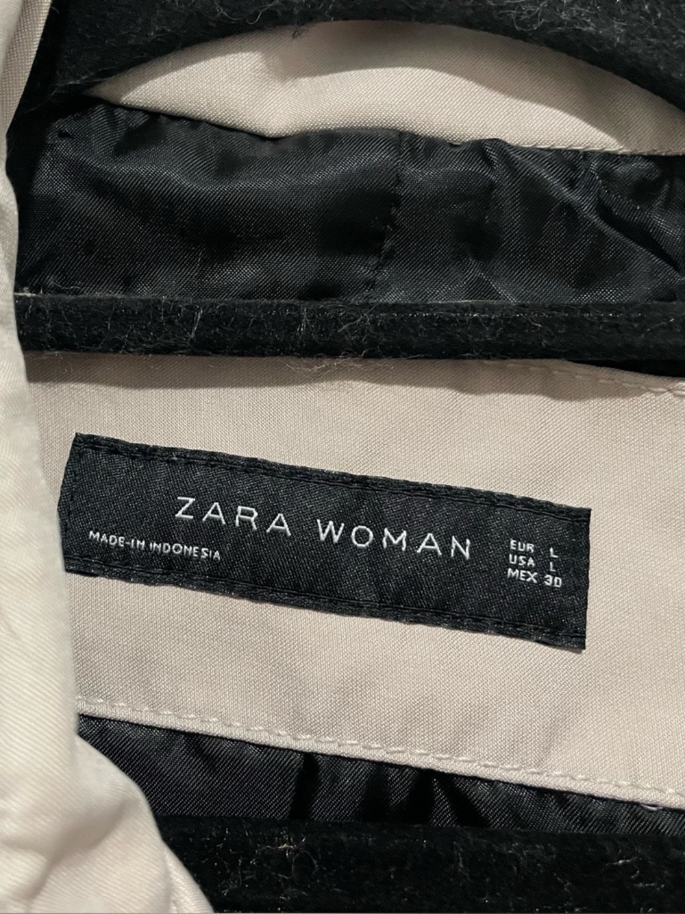 ZARA Tan Trench Coat - Picture 4 of 4